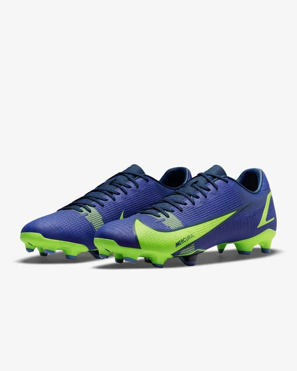 Nike Vapor 14 Academy FG-MG - Lapis-Volt-Blue Void - Image 3