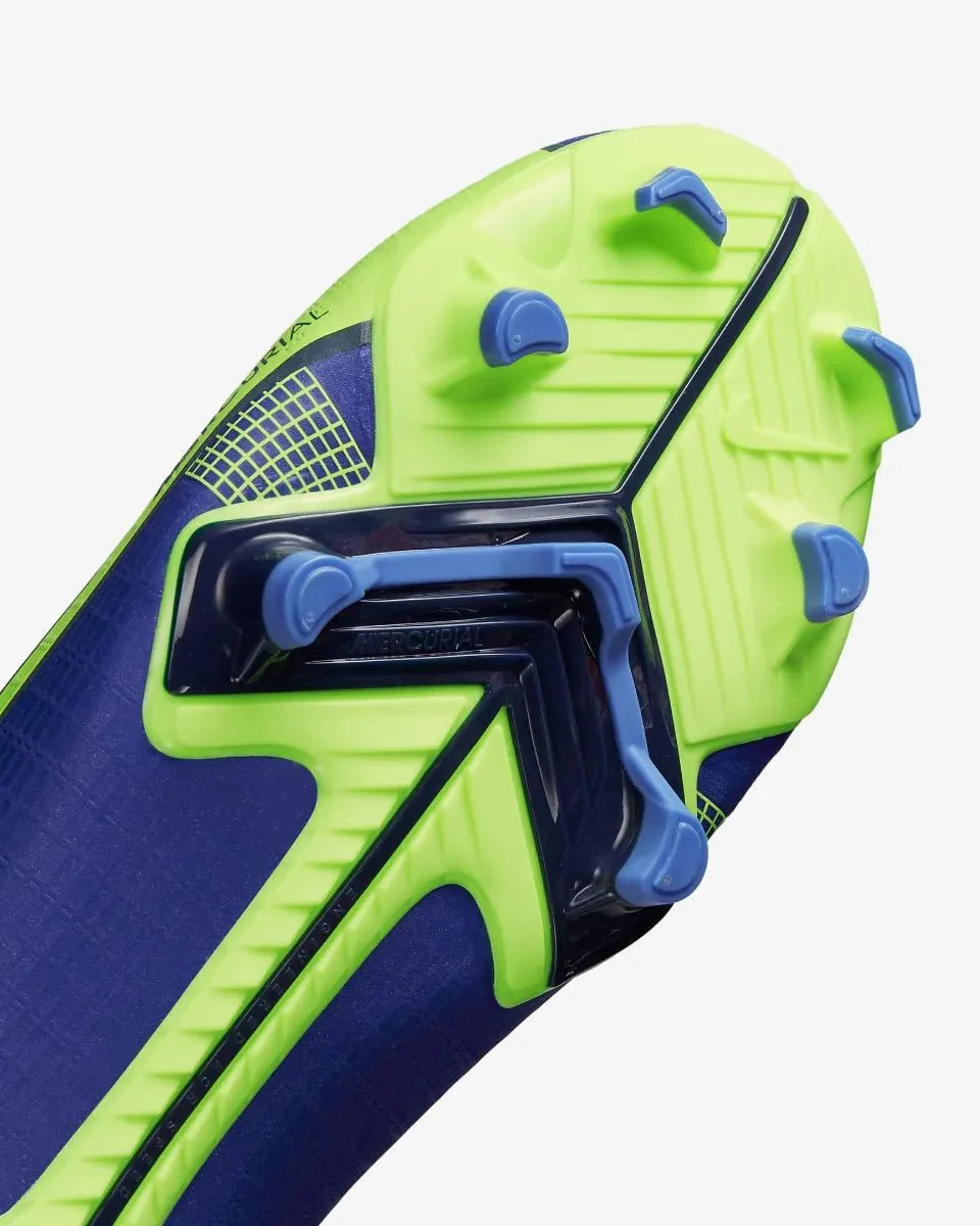 Nike Vapor 14 Academy FG-MG - Lapis-Volt-Blue Void - Image 7