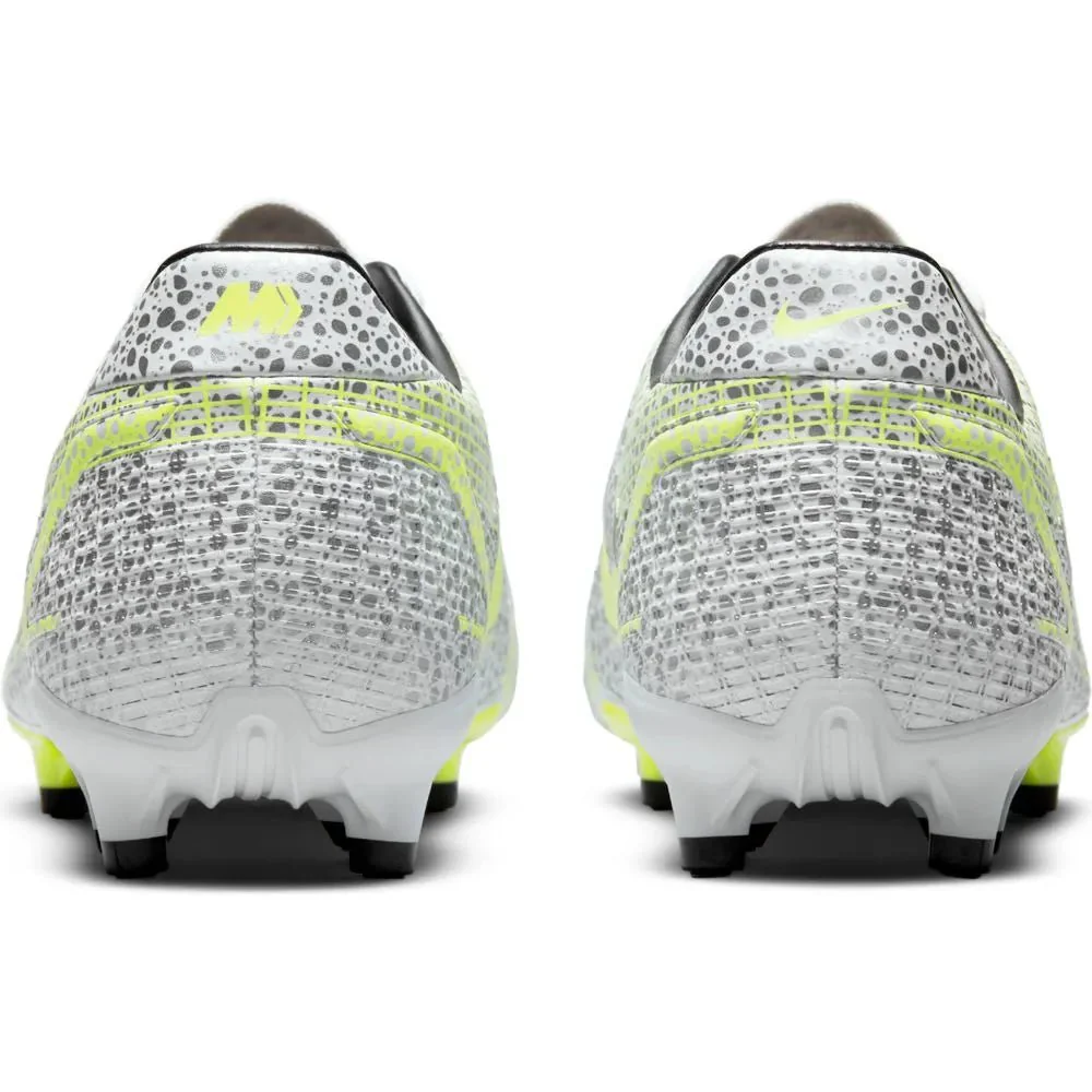 Nike Vapor 14 Academy FG-MG - White-Grey-Volt - Image 6