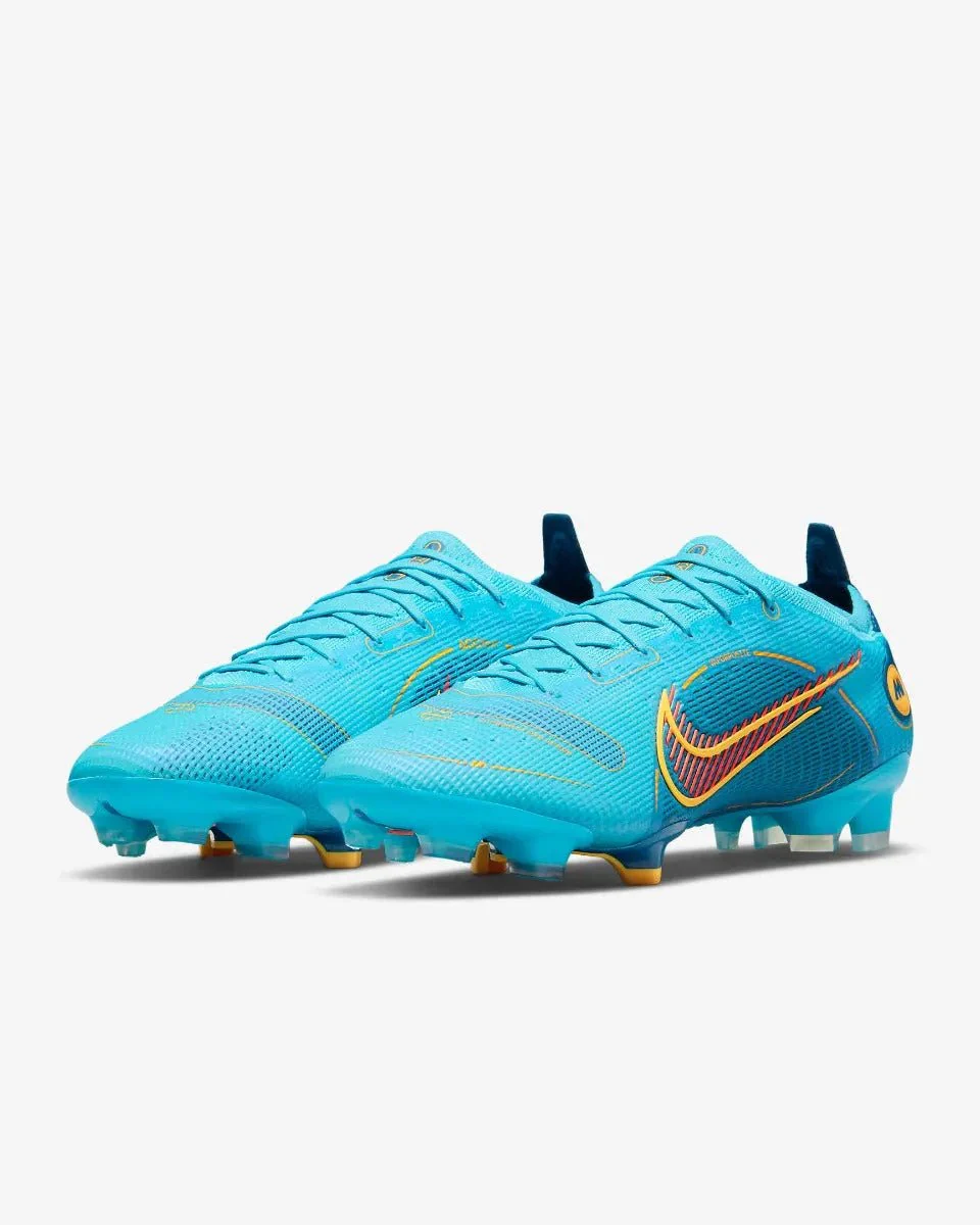 Nike Vapor 14 Elite FG - Chlorine Blue-Laser Orange - Image 3