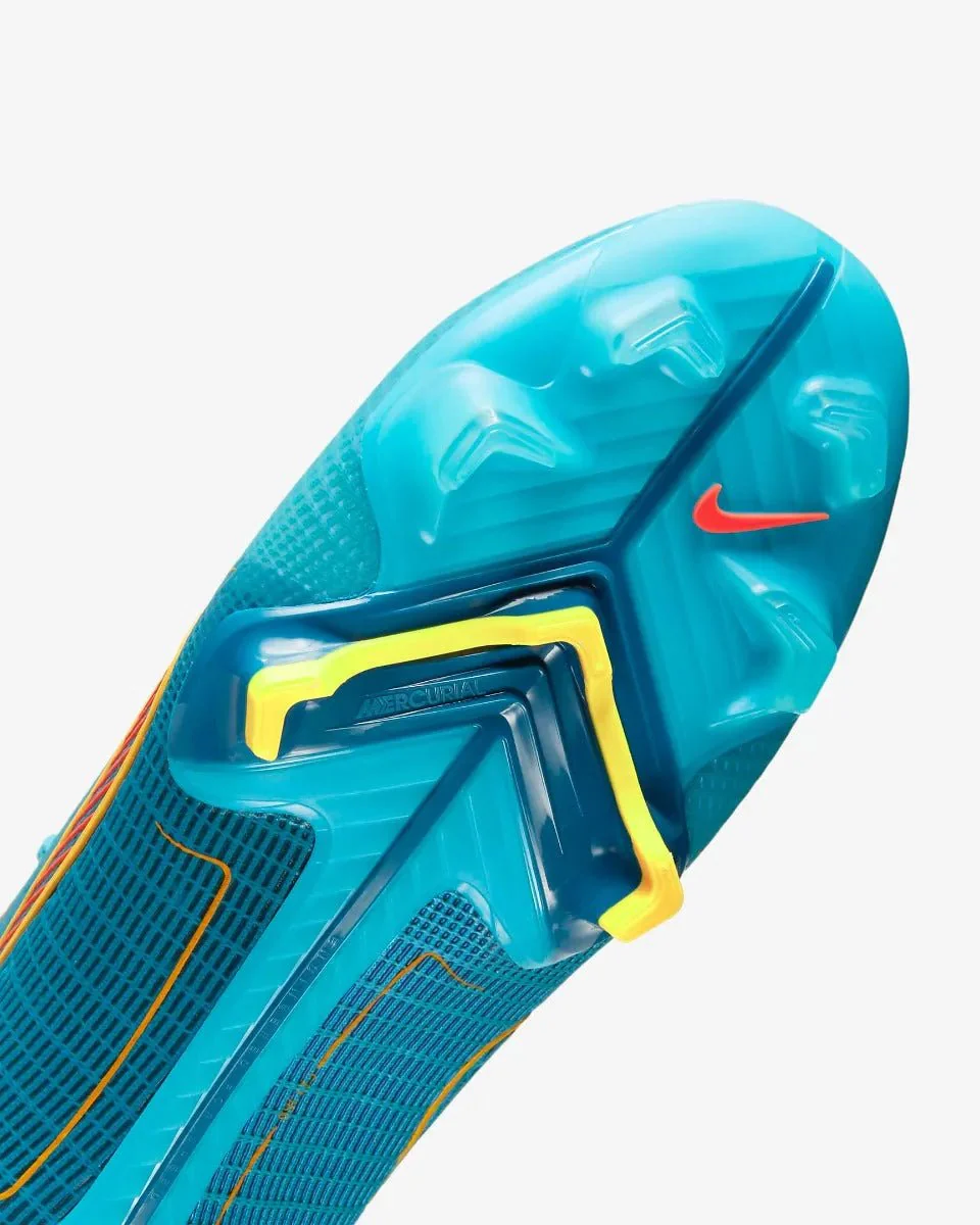 Nike Vapor 14 Elite FG - Chlorine Blue-Laser Orange - Image 7
