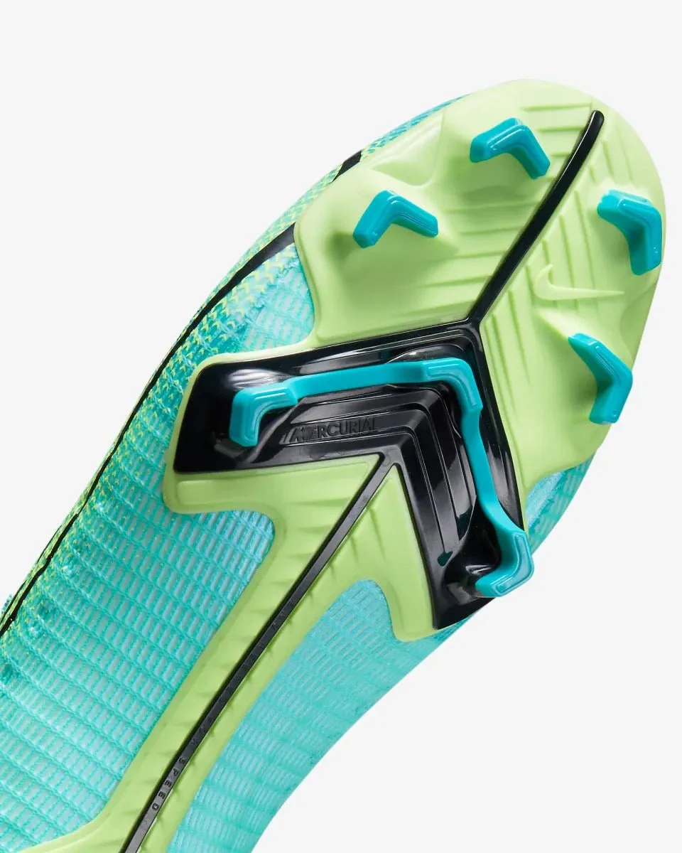 Nike Vapor 14 PRO FG - Turquoise-Lime Glow - Image 6