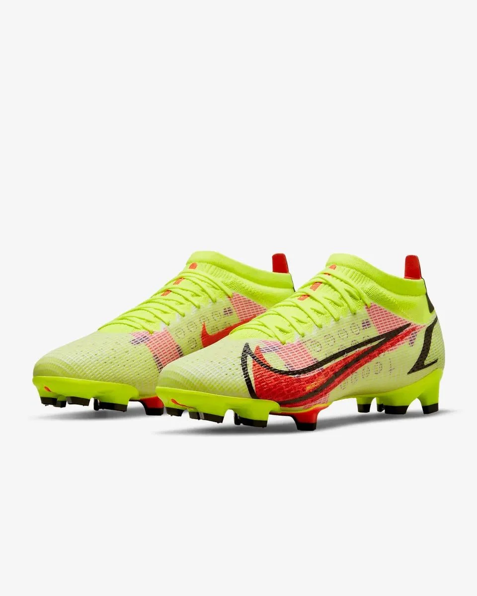Nike Vapor 14 PRO FG - Volt-Bright Crimson - Image 2