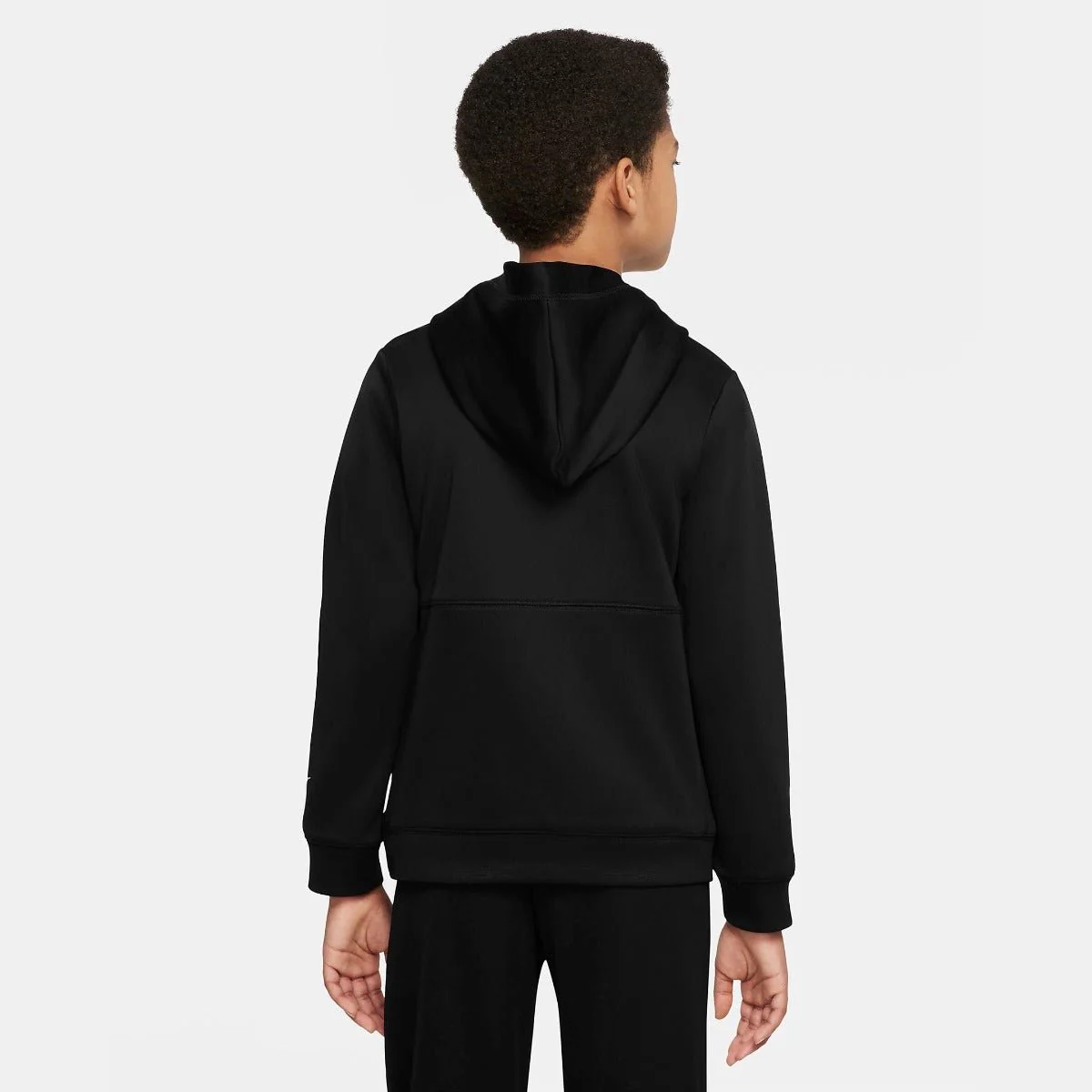 Nike Youth DF FC Libero Hoodie - Black-White - Image 2