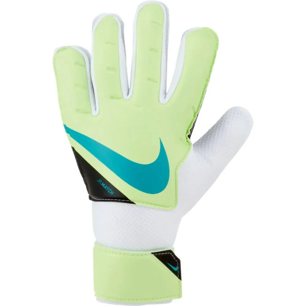 Nike Youth Match Goalkeeper Gloves - Lime Glow-Aquamarine