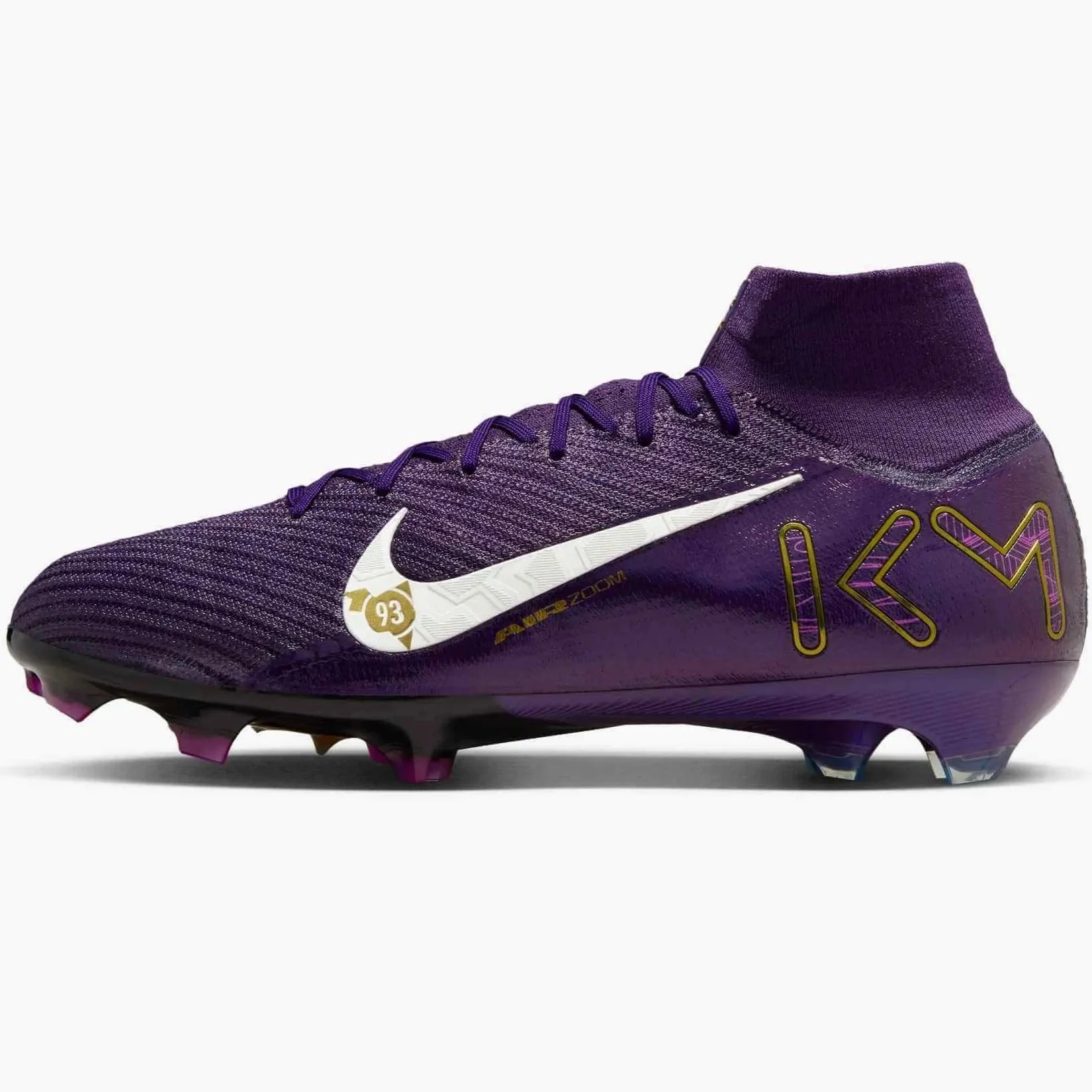Nike Zoom Superfly 10 Elite KM Firm Ground Soccer Cleats - Mbappe PE (SU25)