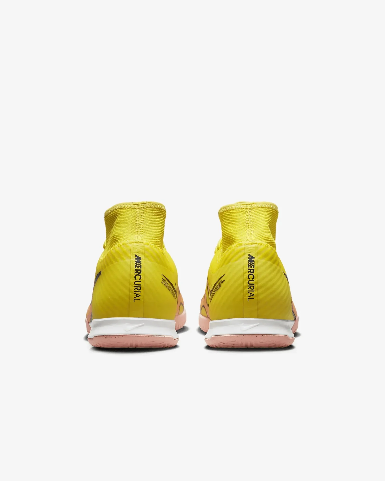 Nike Zoom Superfly 9 Academy Indoor Yellow-Sunset Glow - Image 4