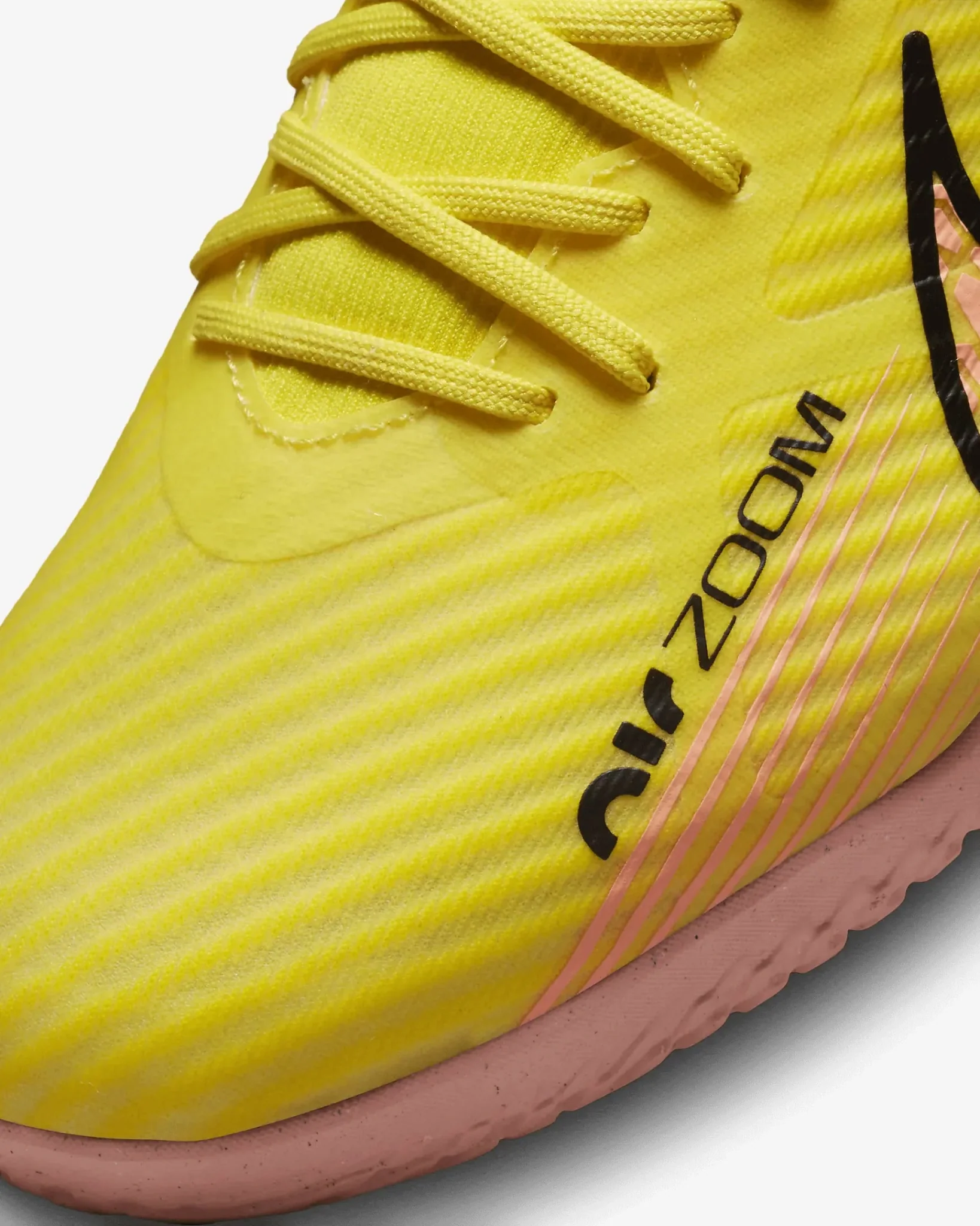 Nike Zoom Superfly 9 Academy Indoor Yellow-Sunset Glow - Image 5
