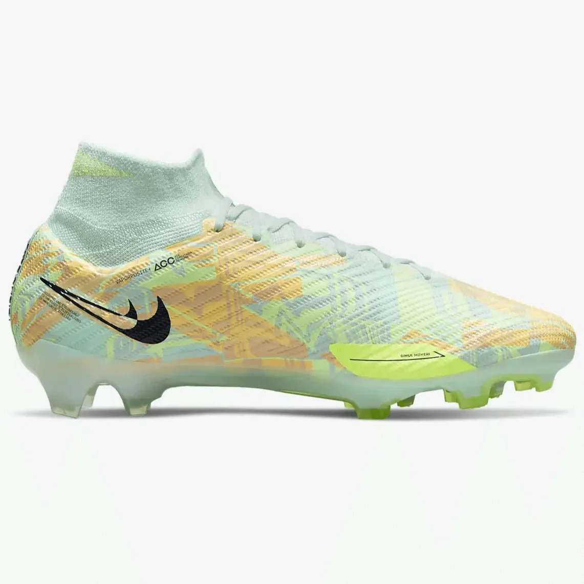 Nike Zoom Superfly 9 Elite FG- Barely Green-Blackened Blue - Image 2