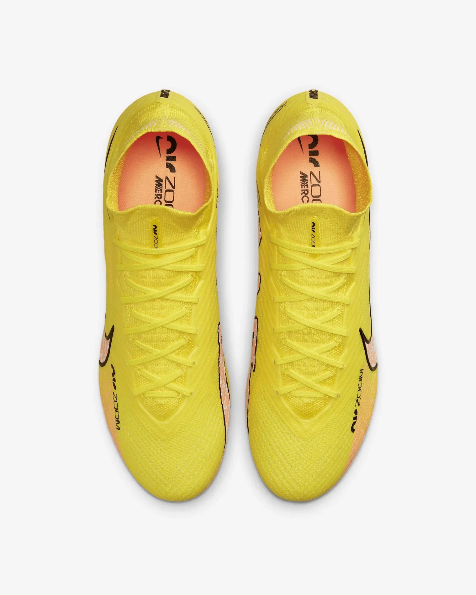 Nike Zoom Superfly 9 Elite FG - Yellow Strike-Sunset Glow - Image 4