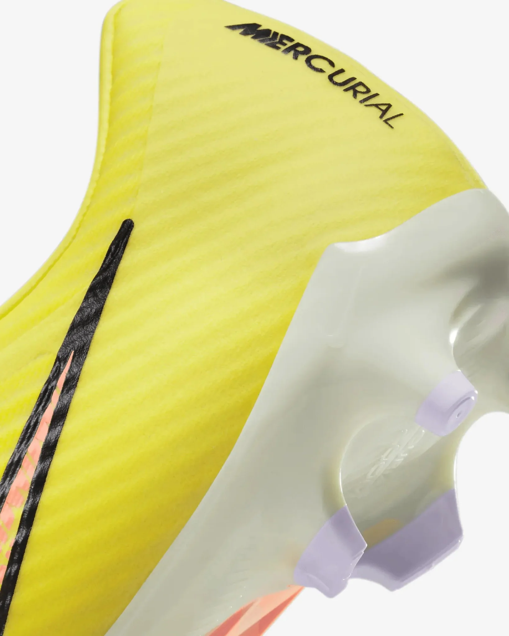 Nike Zoom Vapor 15 Academy FG/MG - Yellow Strike-Sunset Glow - Image 9