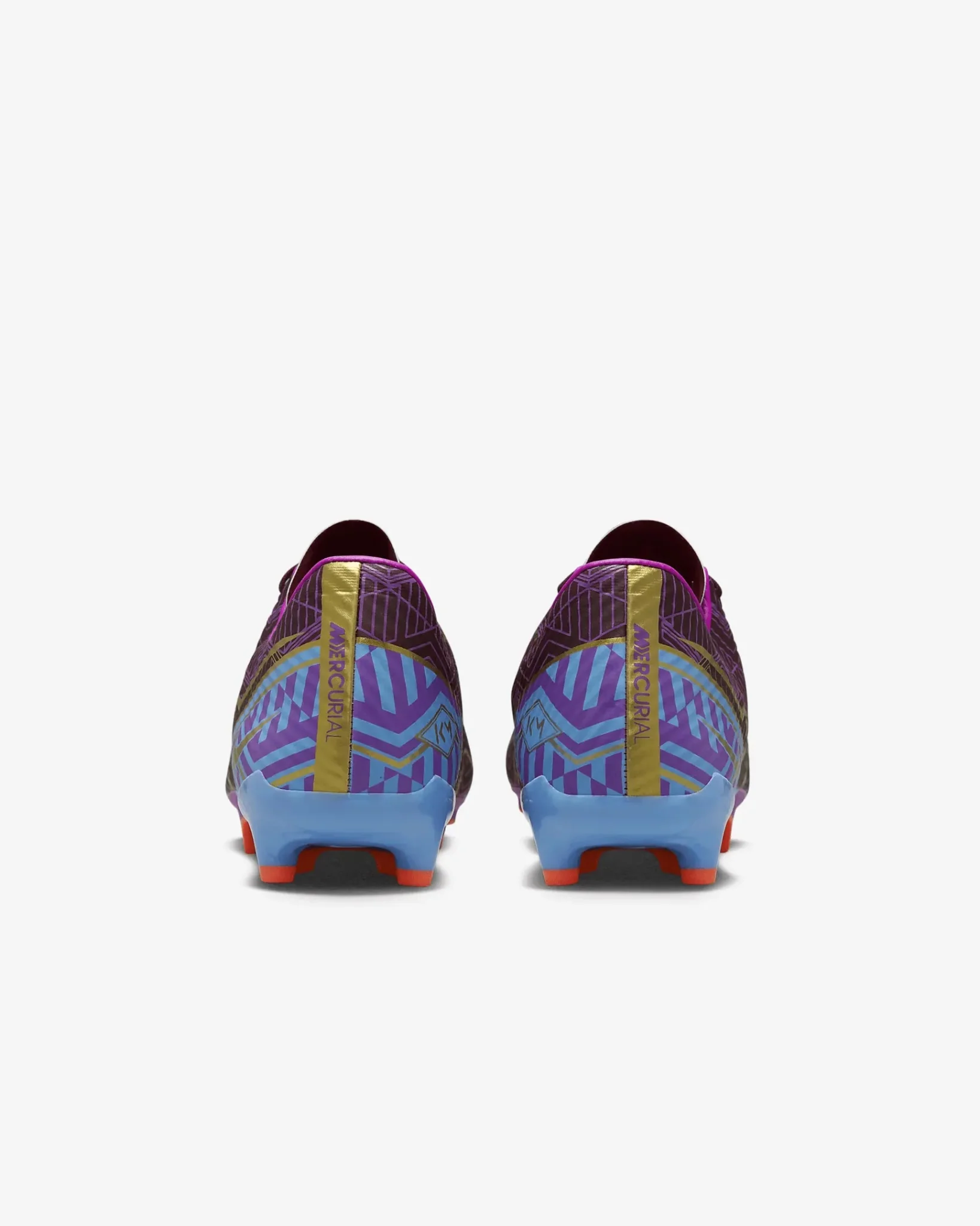 Nike Zoom Vapor 15 Academy KM FG-MG - Dark Beetroot-Gold - Image 6