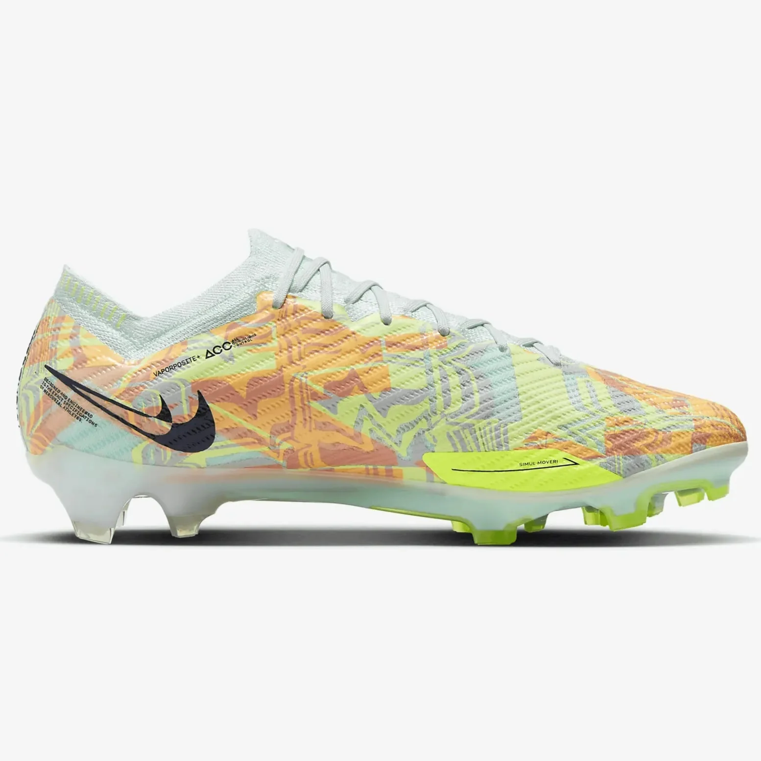 Nike Zoom Vapor 15 Elite FG - Barely Green-Blackened Blue - Image 2