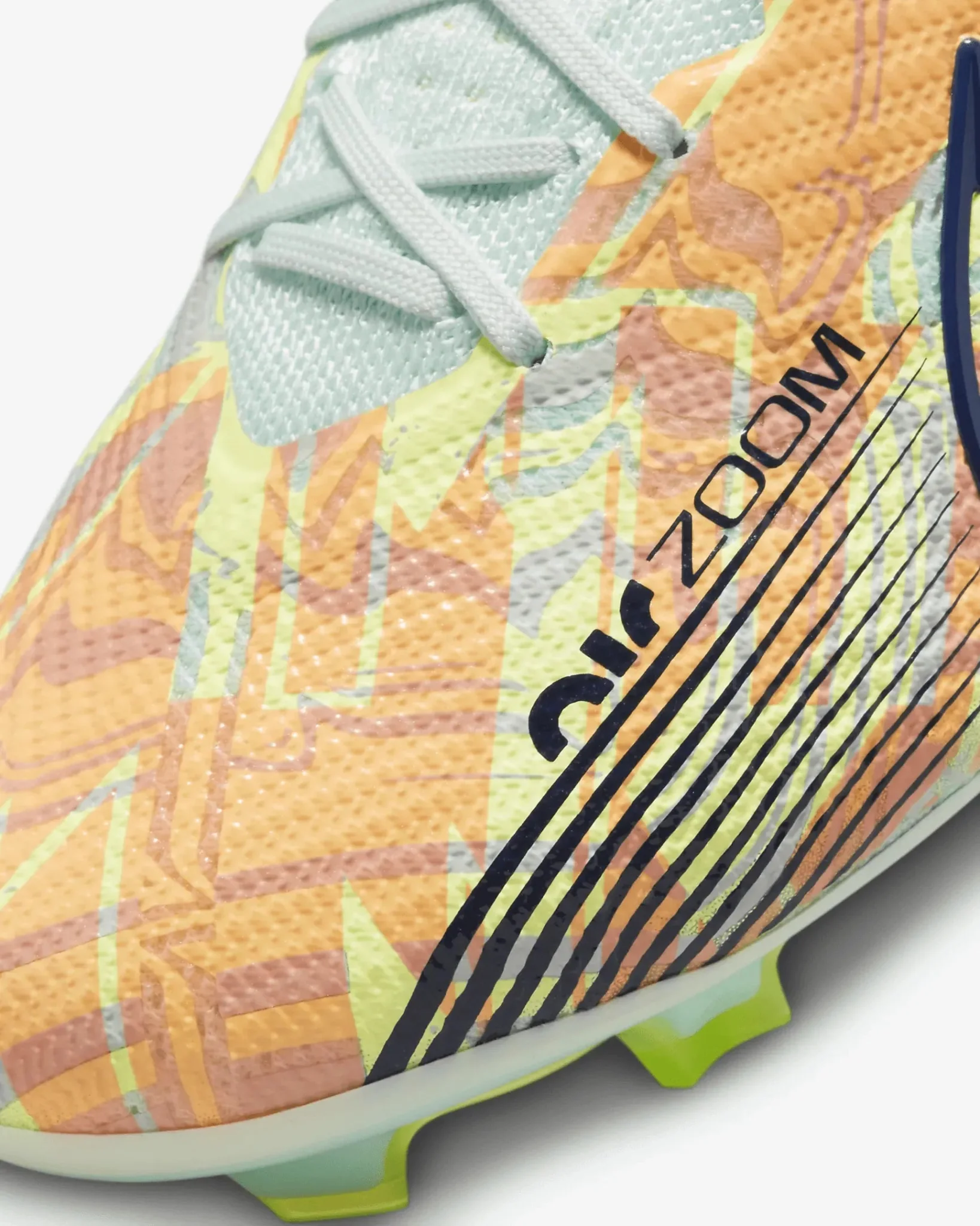Nike Zoom Vapor 15 Elite FG - Barely Green-Blackened Blue - Image 8