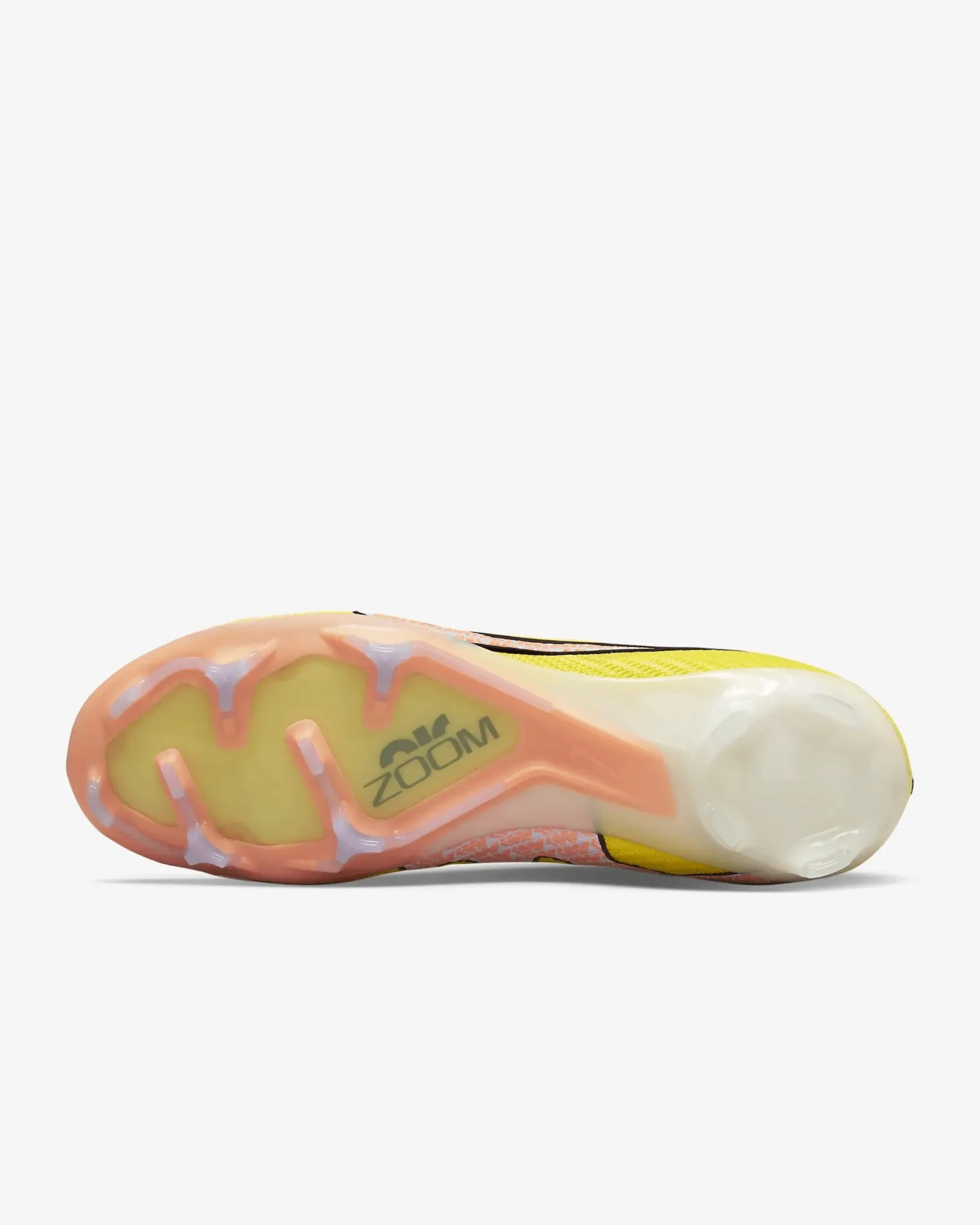 Nike Zoom Vapor 15 Elite FG - Yellow Strike-Sunset Glow - Image 5