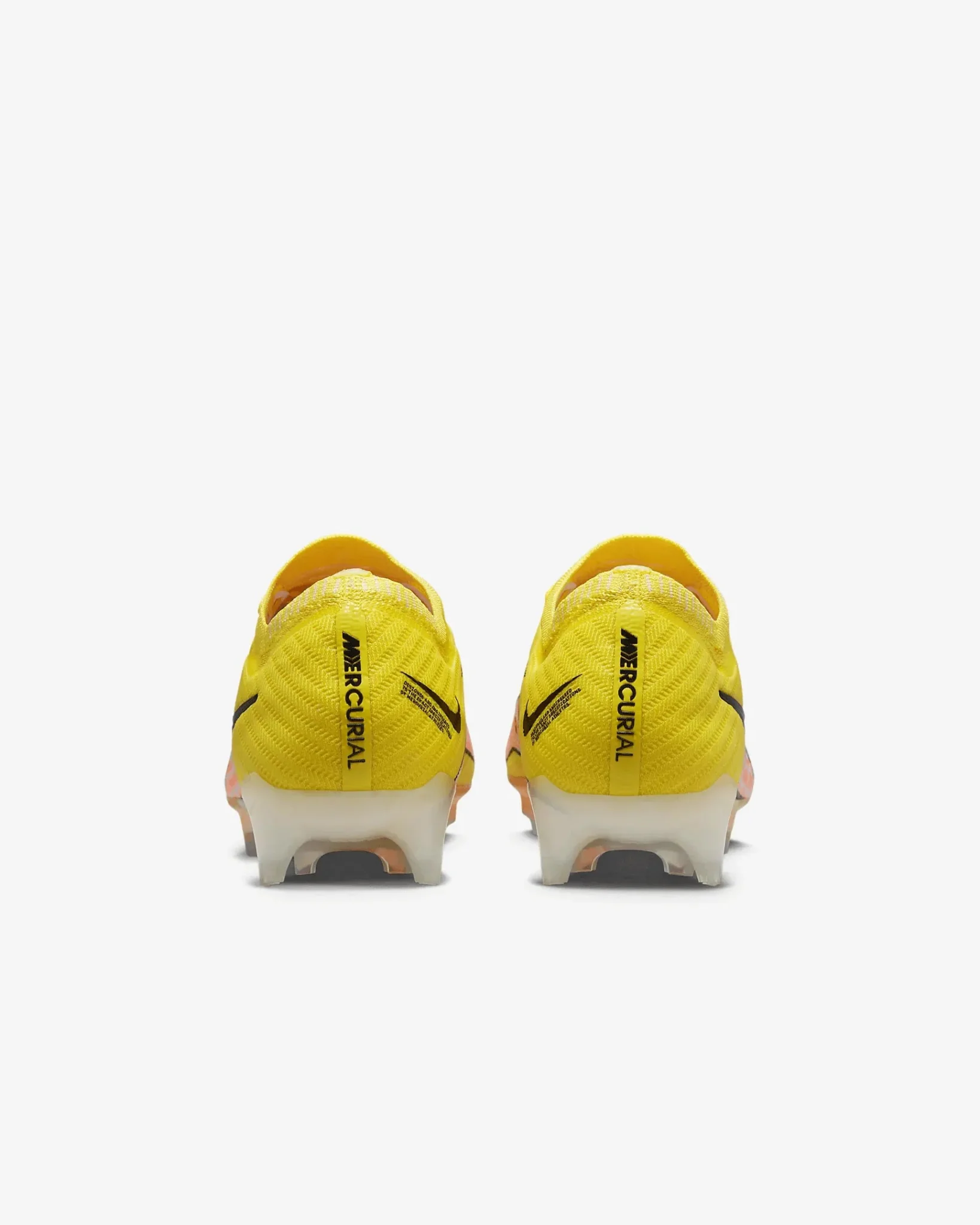 Nike Zoom Vapor 15 Elite FG - Yellow Strike-Sunset Glow - Image 6