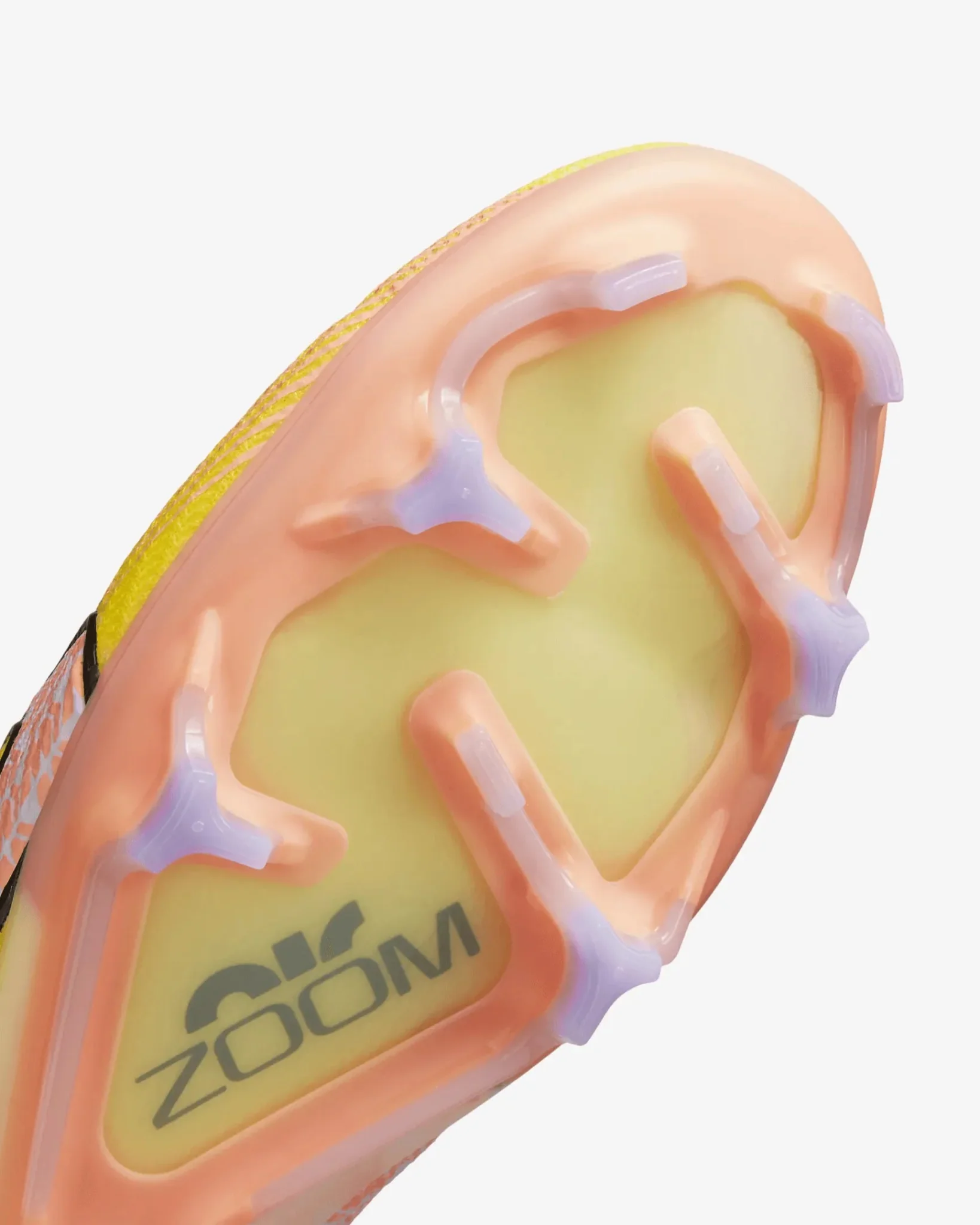 Nike Zoom Vapor 15 Elite FG - Yellow Strike-Sunset Glow - Image 7