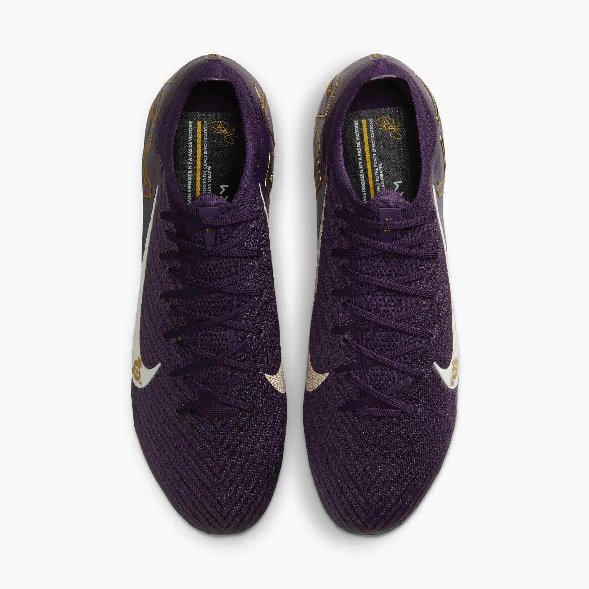 Nike Zoom Vapor 16 Elite KM Firm Ground Soccer Cleats - Mbappe PE (SU25) - Image 4