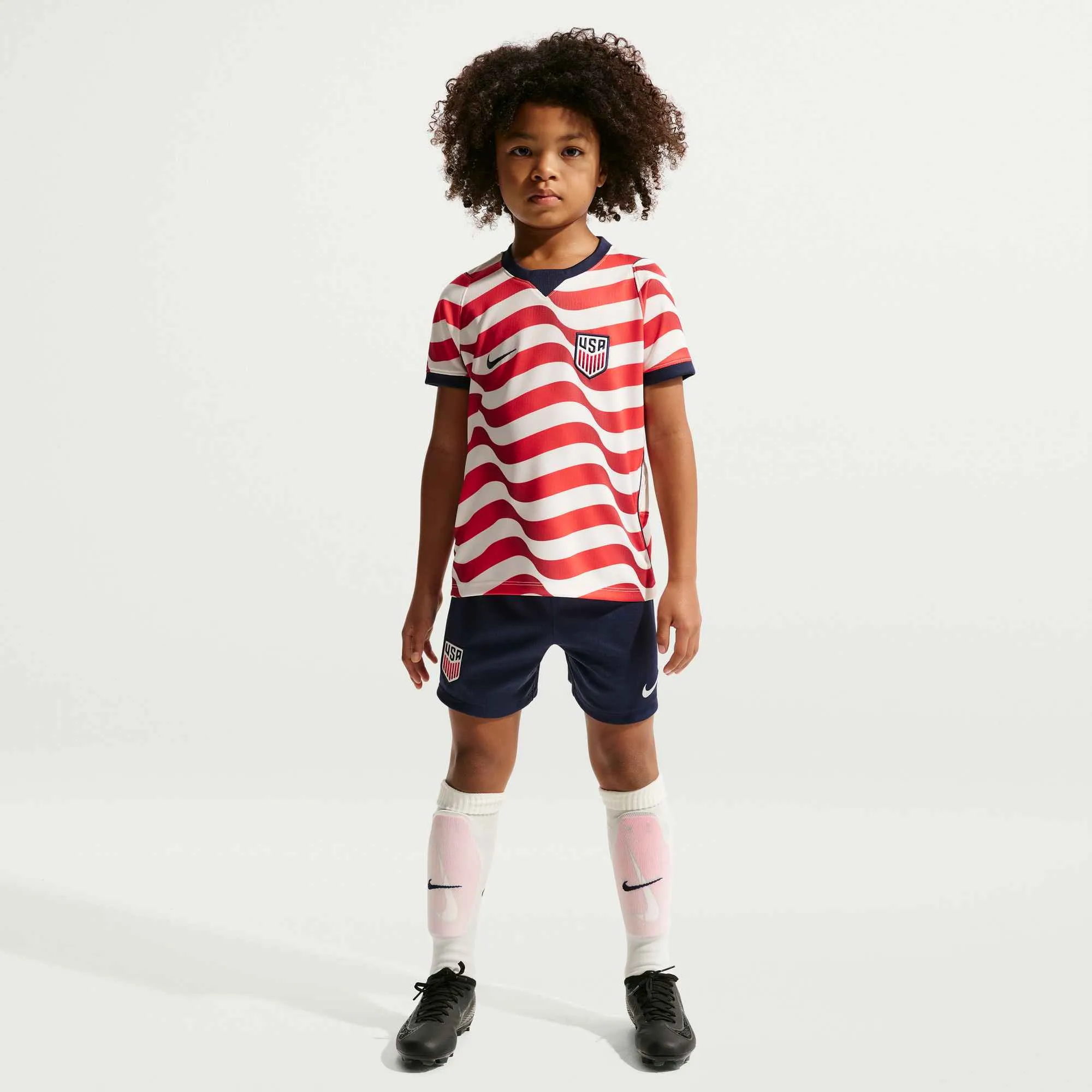Nike 2026 USMNT Little Kid's Stadium Home Kit