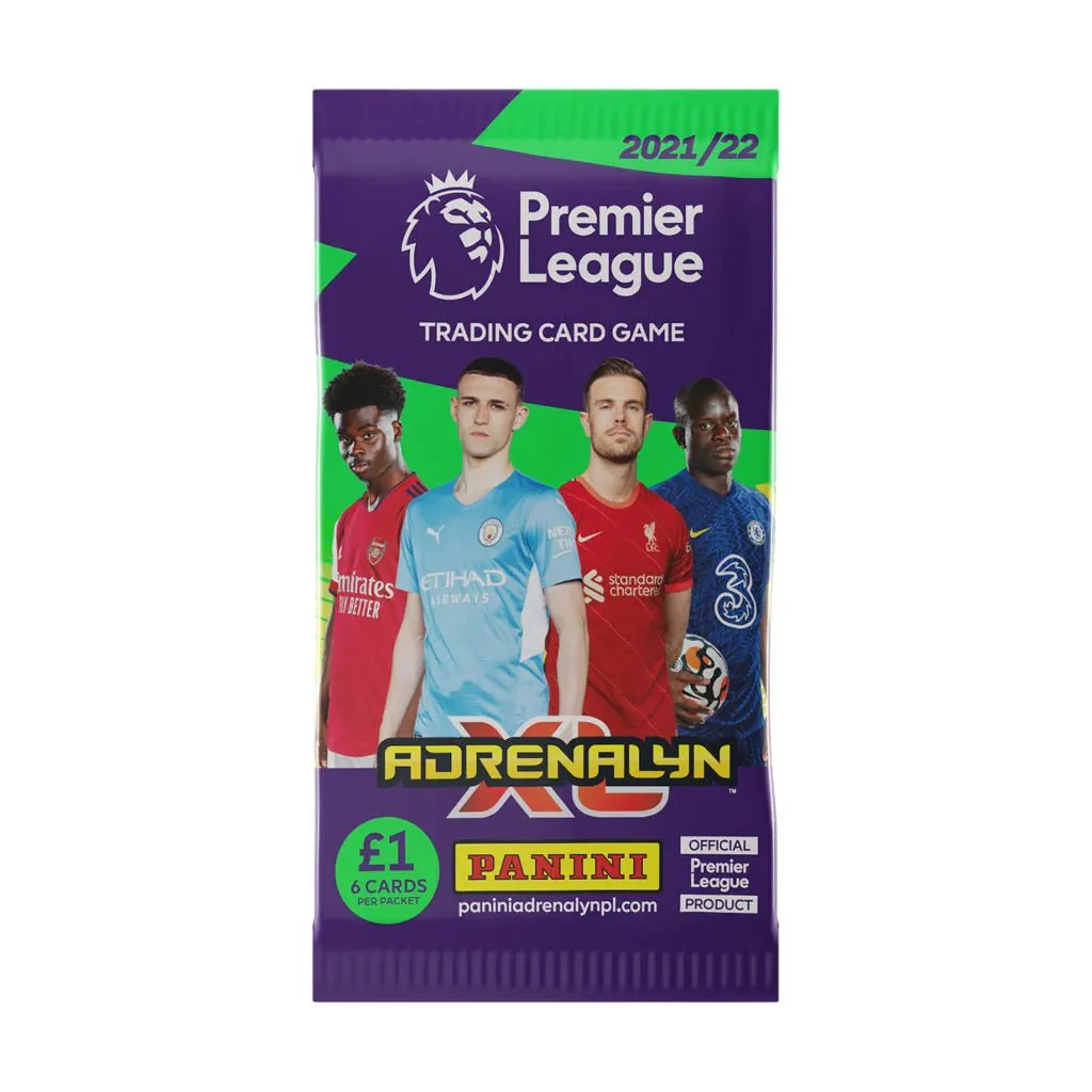 Panini 2021-22 Premier League Adrenalyn Cards PACKET (6 Cards EA) - Image 2