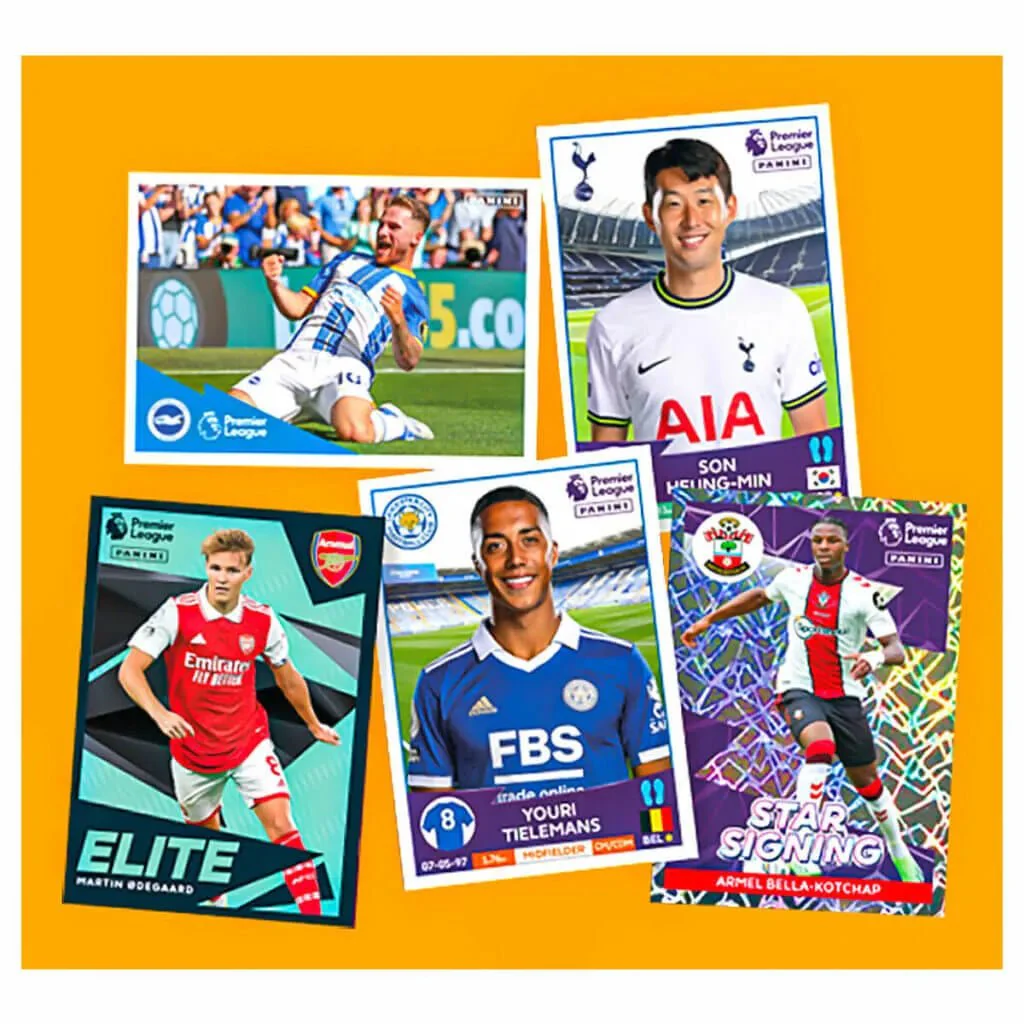 Panini 2023-24 Premier League Official Sticker Collection Pack (5 Stickers Each) - Image 2