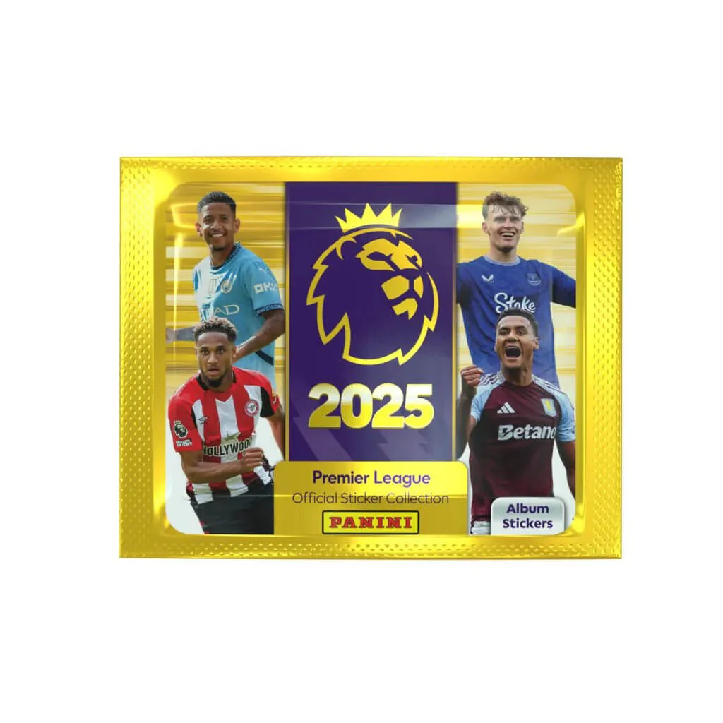 Panini 2024-25 Premier League Official Collection Pack (5 Pack) - Image 2