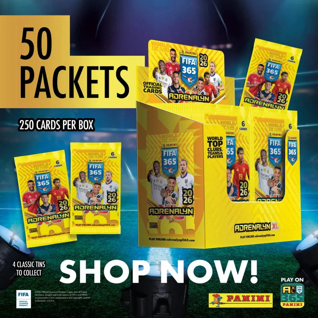 Panini 2025-26 Adrenalyn XL FIFA 365 Cards BOX (50 Packs Each) - Image 4