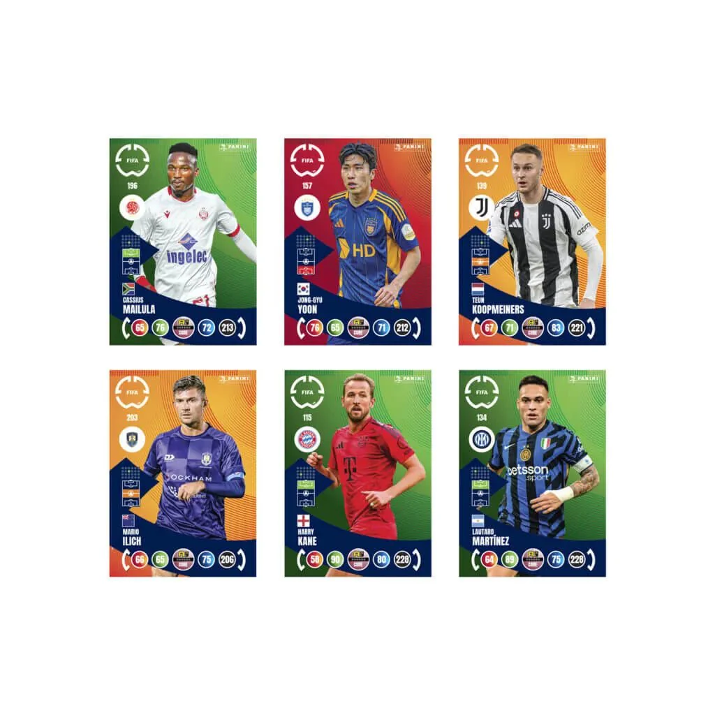 Panini 2025 Adrenalyn XL Club World Cup Trading Cards BOX (50 Packs Each) - Image 5