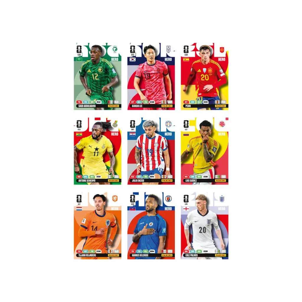 Panini 2026 Adrenalyn XL FIFA World Cup Cards - Mega Tin (64 Cards + LE & Golden Baller) - Image 6