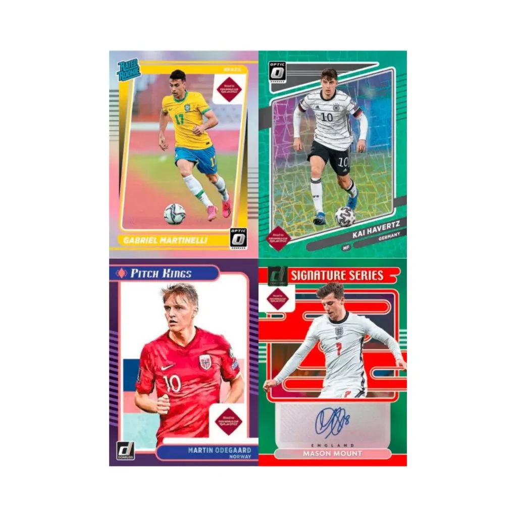 Panini Donruss Road To Fifa World Cup Qatar 2022 Trading Card Pack (25 Cards EA) - Image 2