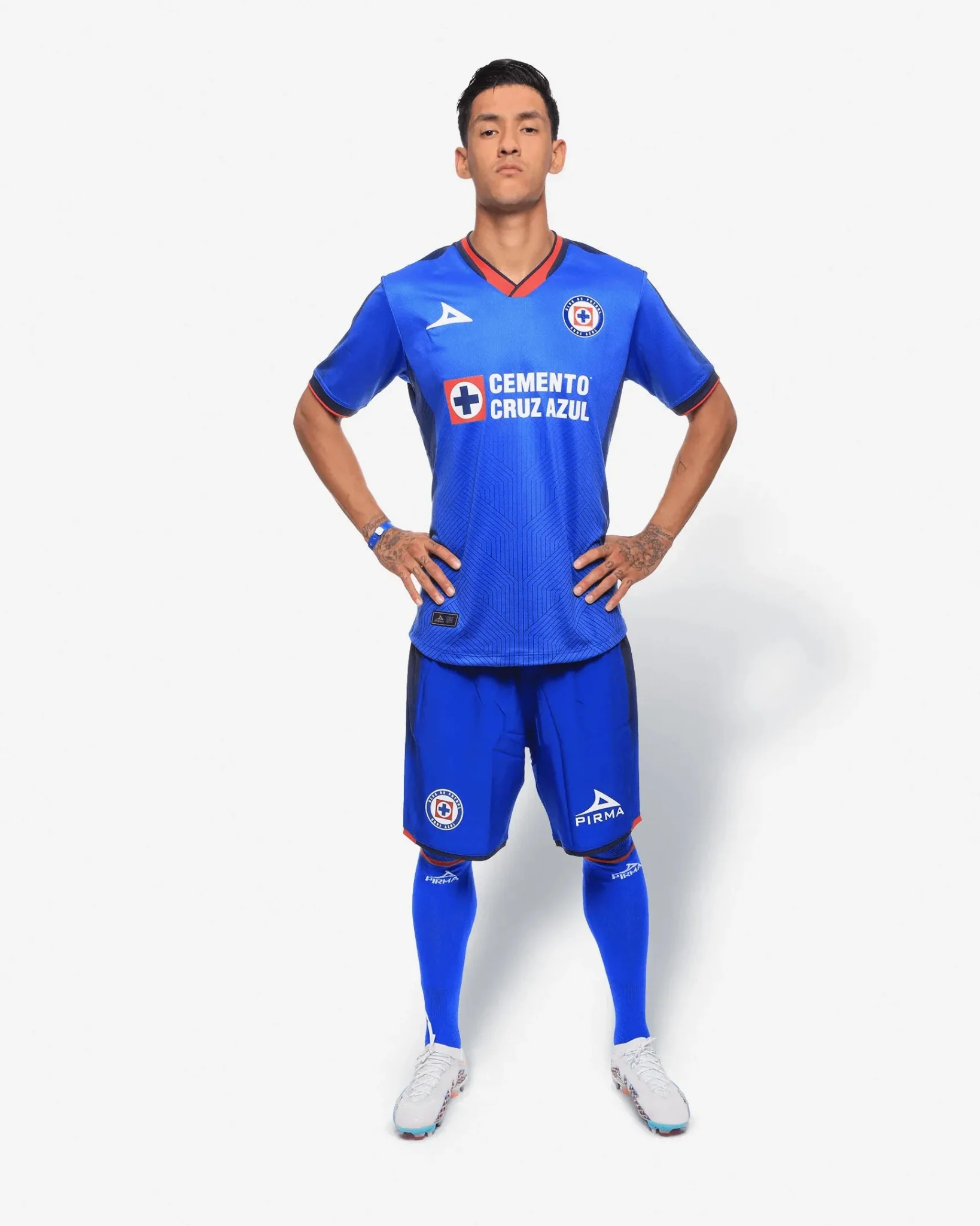 Pirma 2023-24 Cruz Azul Men's Stadium Home Jersey - Image 3