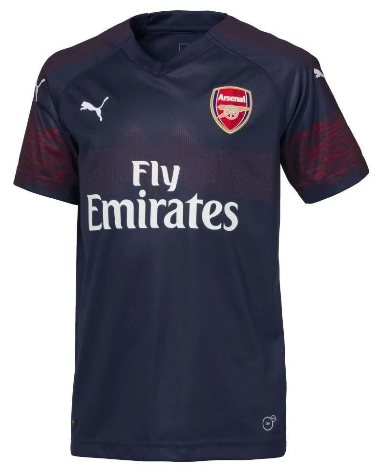 Puma 2018-2019 Arsenal Away Youth Jersey- Navy - Image 2