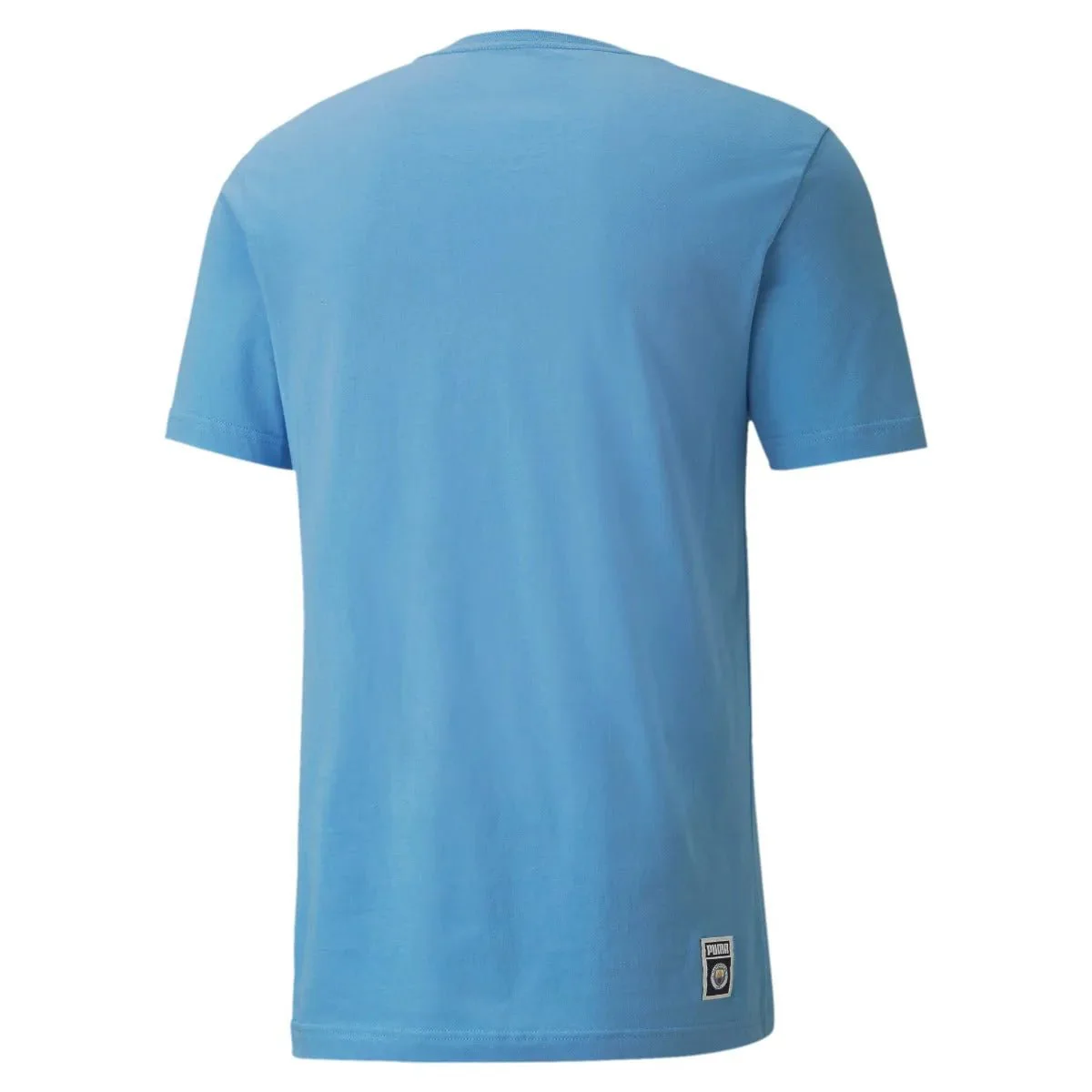 Puma 2020-21 Manchester City Graphic Tee - Blue-Navy - Image 2