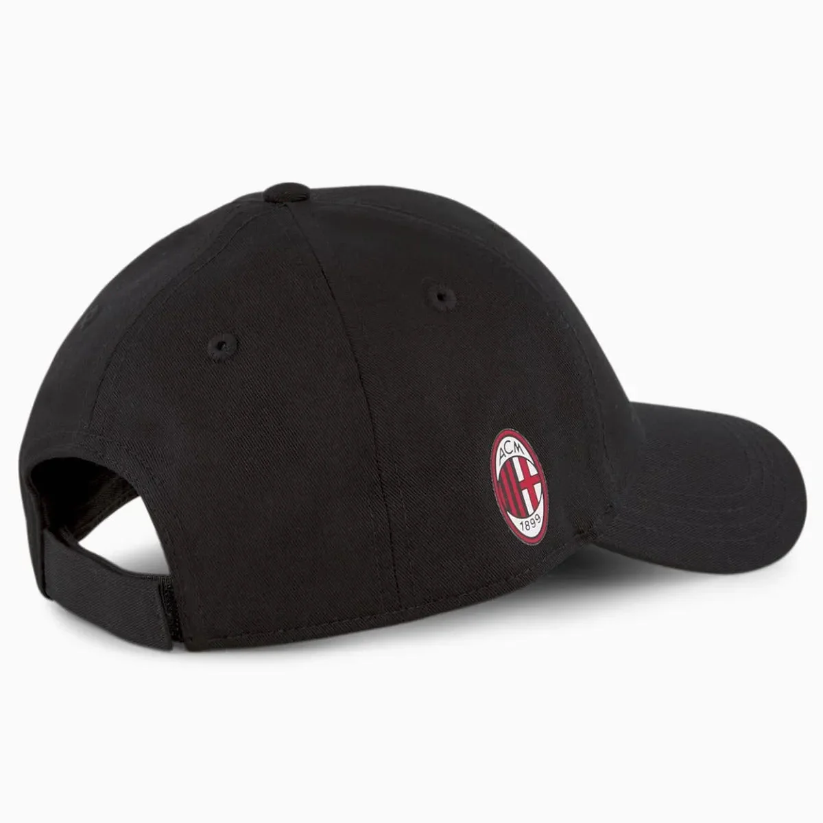 Puma 2021-22 AC Milan ftblCORE Baseball Cap - Black-Red-White