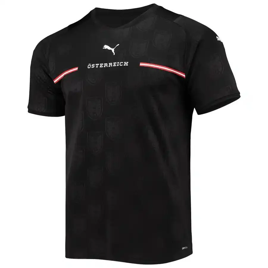 Puma 2021-22 Austria Away Jersey - Black
