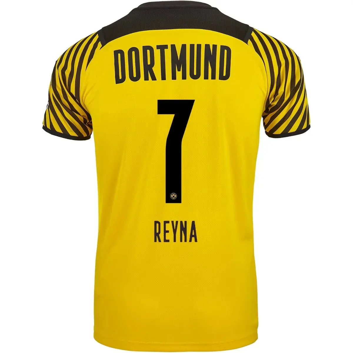 Puma 2021-22 Borussia Dortmund Home jersey - Yellow-Black - Image 3