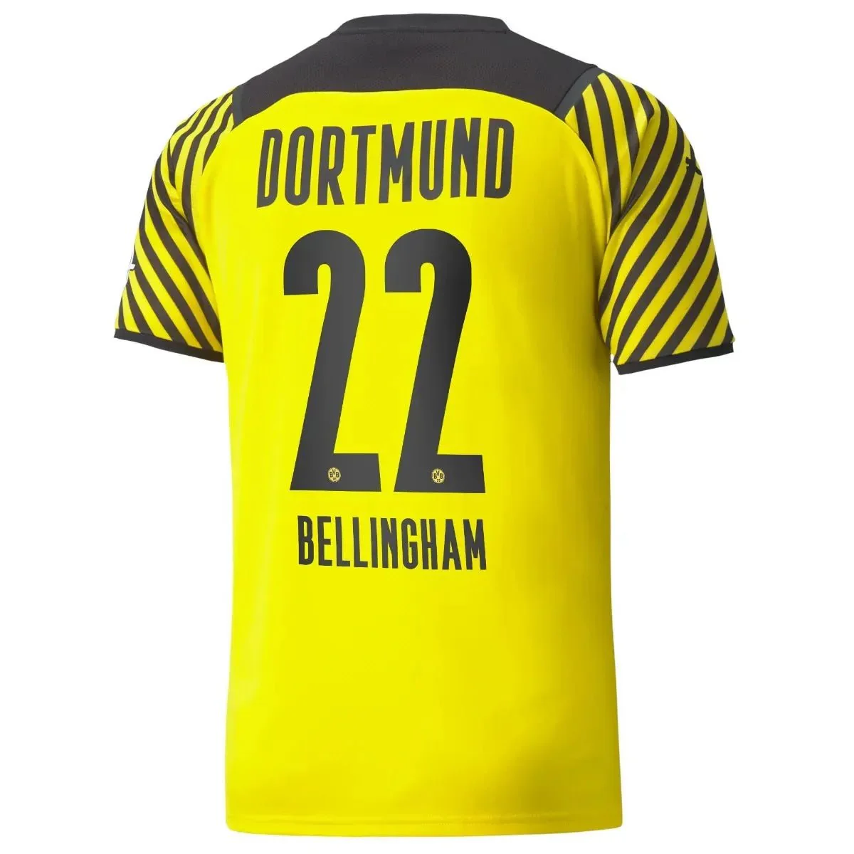 Puma 2021-22 Borussia Dortmund Home jersey - Yellow-Black - Image 4