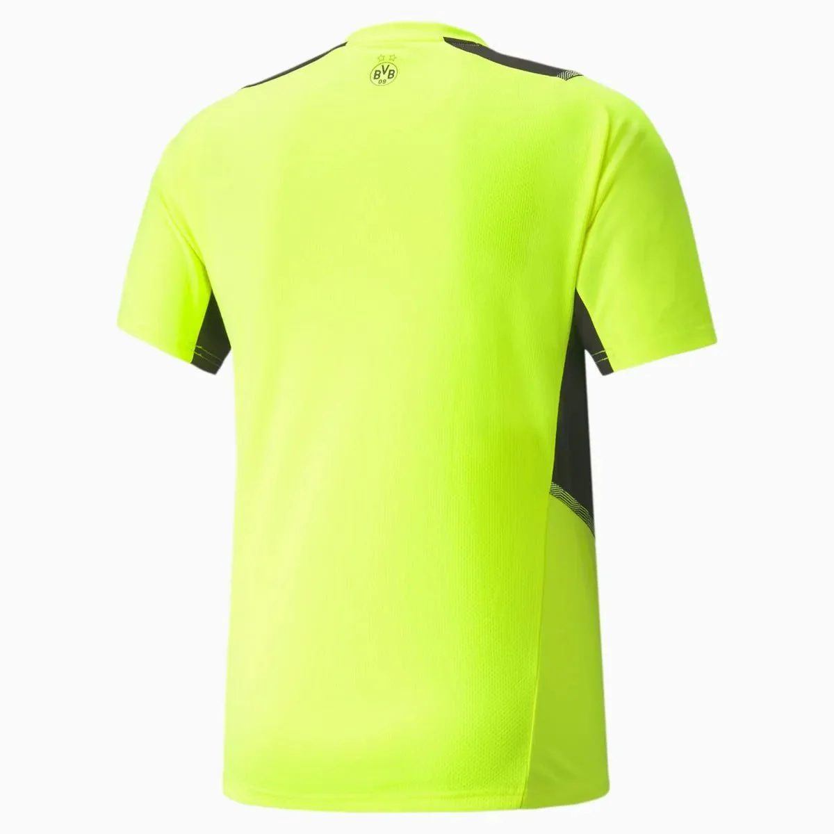 Puma 2021-22 Borussia Dortmund Training Jersey  - Safety Yellow-Black - Image 2