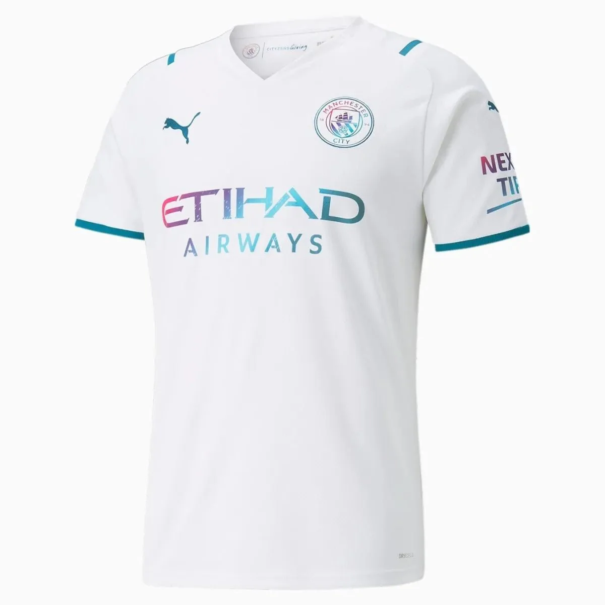 Puma 2021-22 Manchester City Away Jersey - White