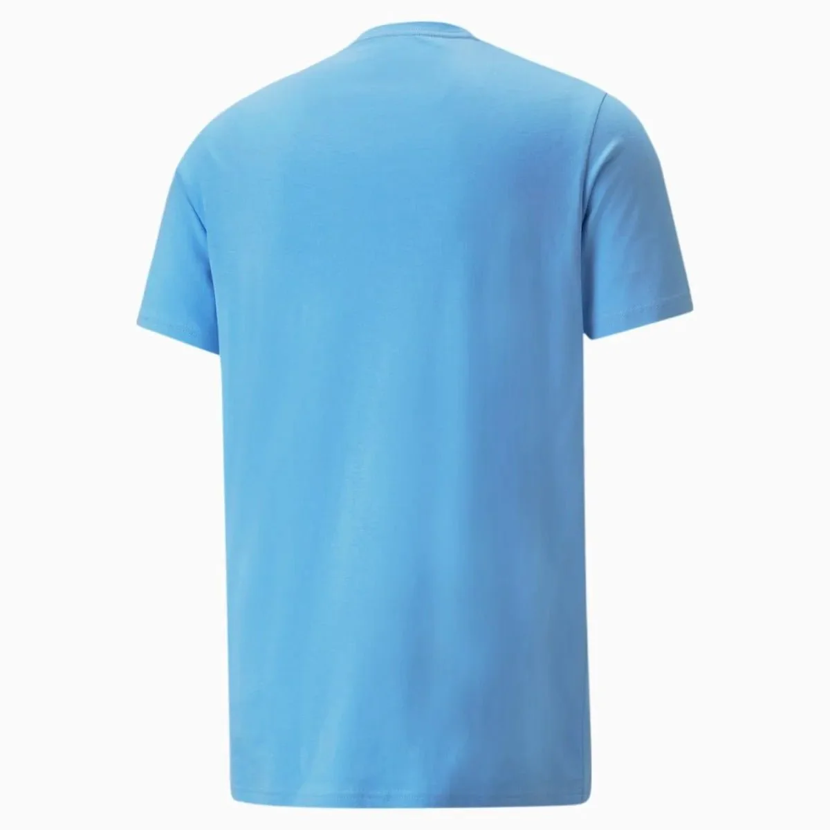 Puma 2021-22 Manchester City ftblCore Tee - Light Blue-White - Image 2