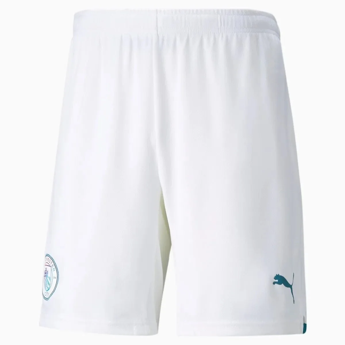 Puma 2021-22 Manchester City Men's Shorts - White