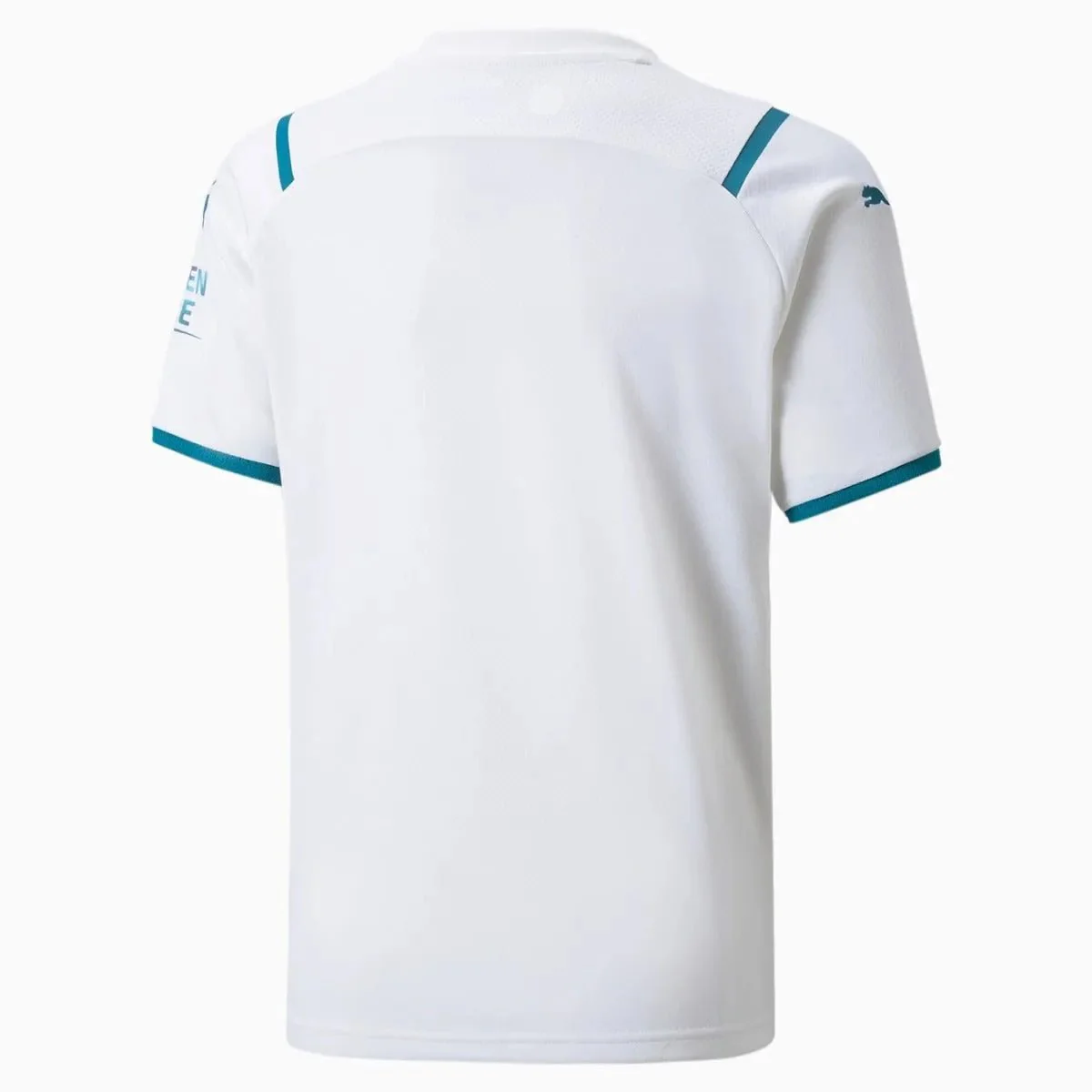 Puma 2021-22 Manchester City Youth Away Jersey - White - Image 2
