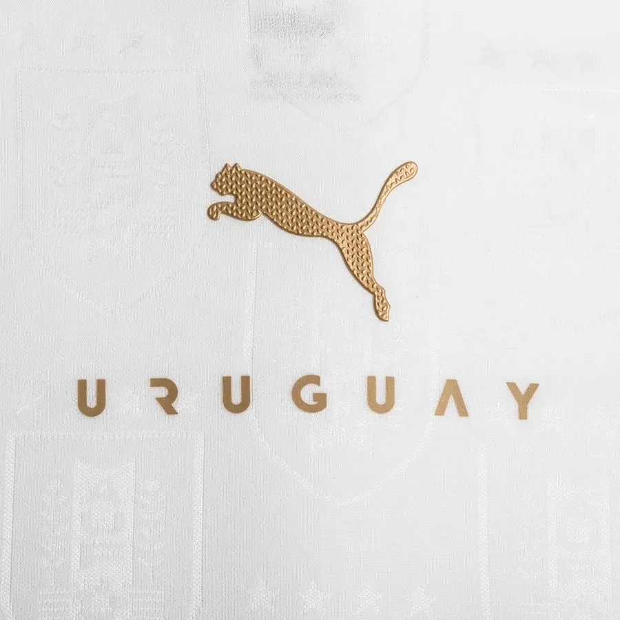 Puma 2021-22 Uruguay Away Jersey - White - Image 4