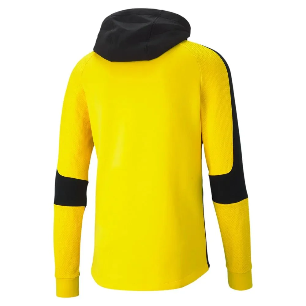 Puma 2021 Borussia Dortmund Evostripe Hoody - Yellow-Black - Image 2