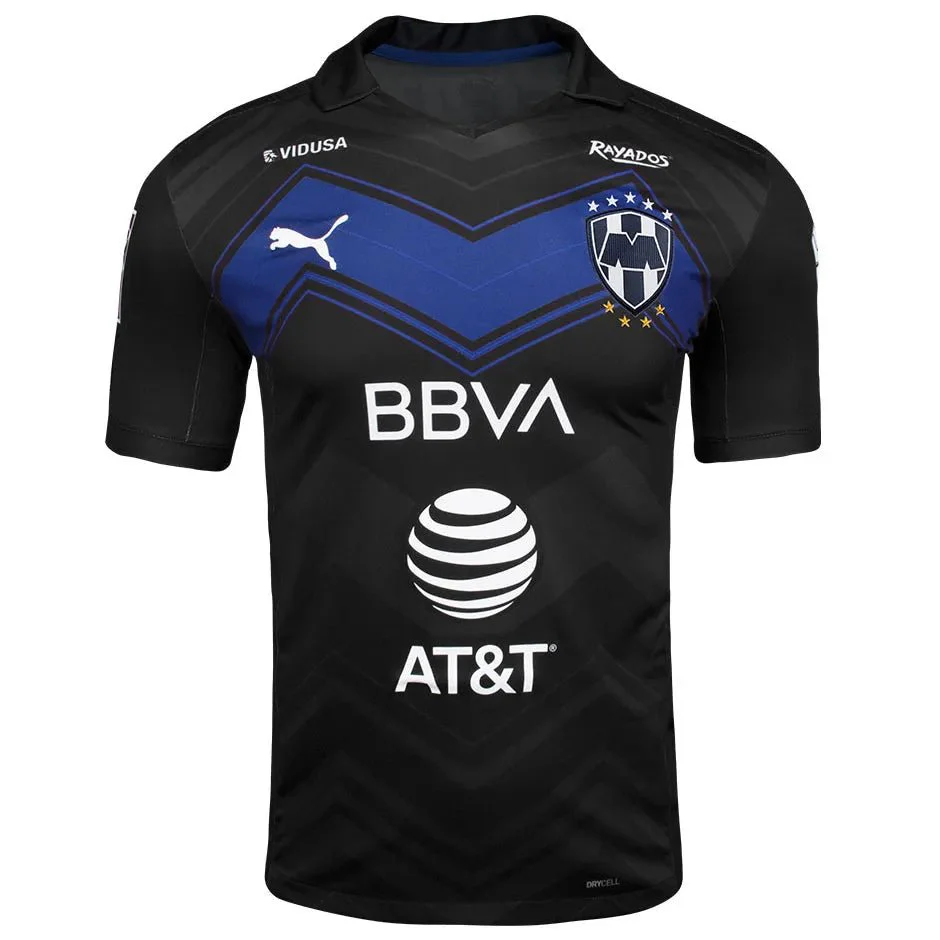Puma 2021 Monterrey Third Jersey - Black-Blue - Image 2