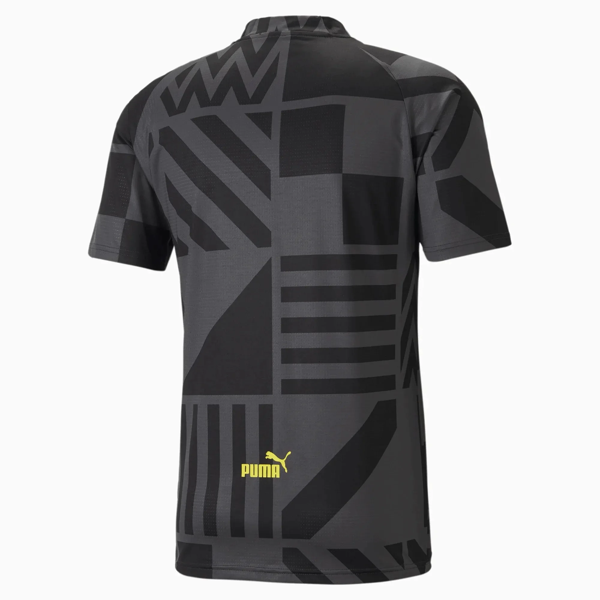 Puma 2022-23 Borussia Dortmund Prematch Training Jersey Black-Yellow - Image 2