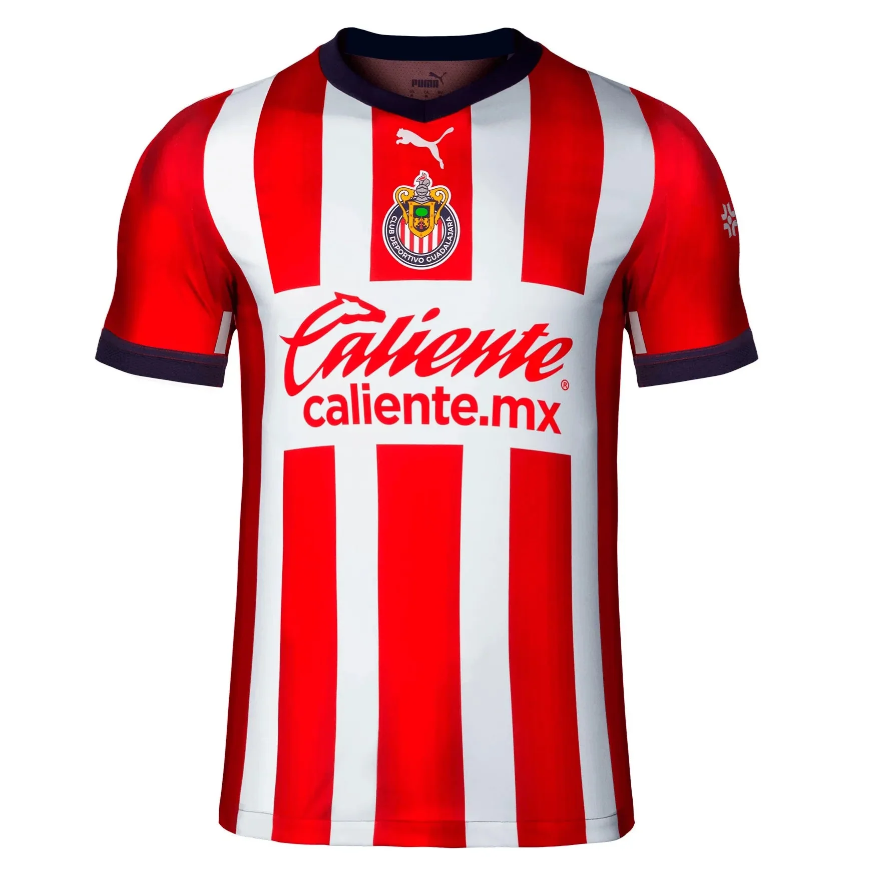 Puma 2022-23 Chivas Home Authentic Jersey Red-White - Image 2