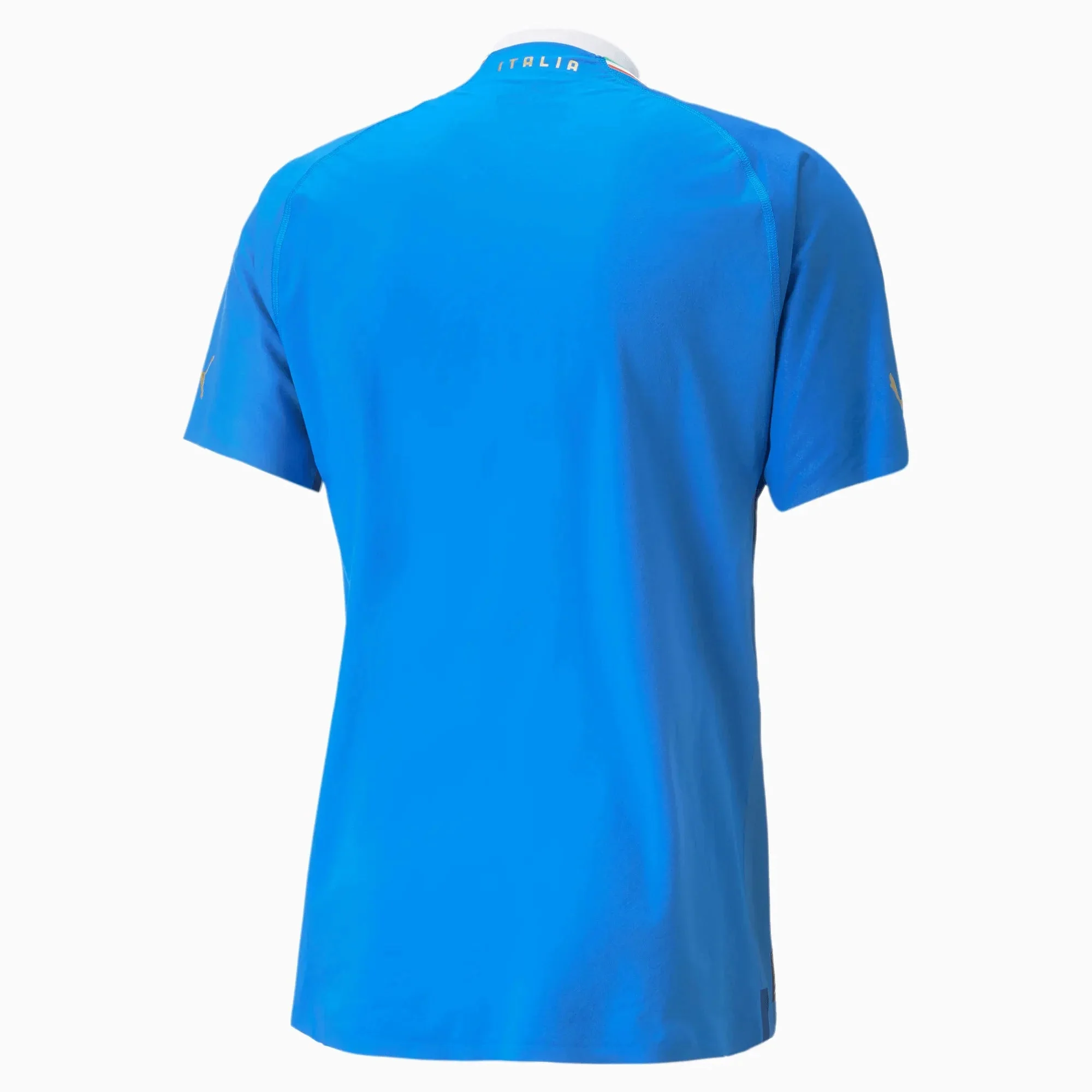 Puma 2022-23 Italy Authentic Home Jersey - Ignite Blue-Ultra Blue - Image 2