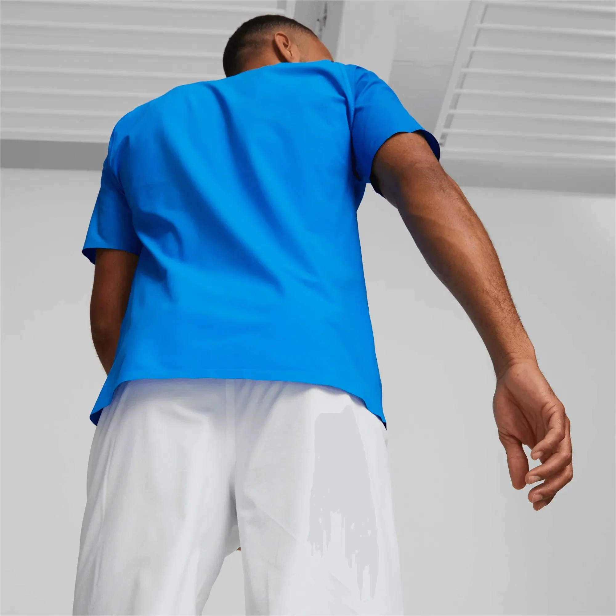 Puma 2022-23 Italy Authentic Home Jersey - Ignite Blue-Ultra Blue - Image 4