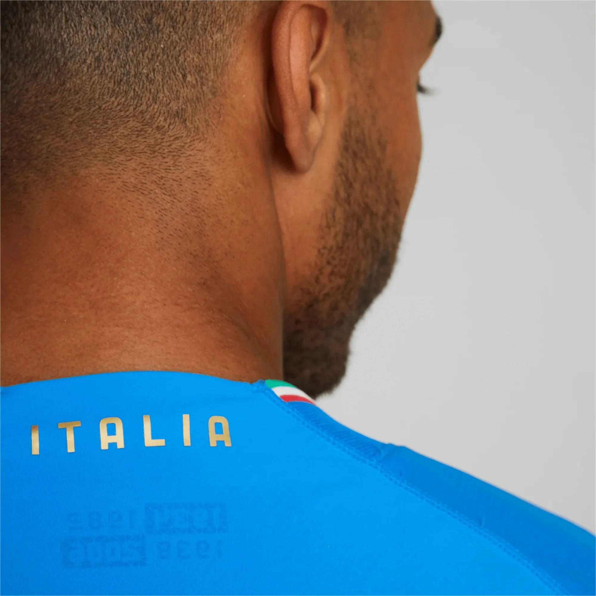 Puma 2022-23 Italy Authentic Home Jersey - Ignite Blue-Ultra Blue - Image 6
